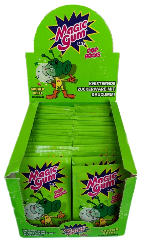 Magic Gum Saurer Apfel - Verpackung